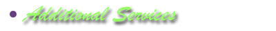 Additional Services